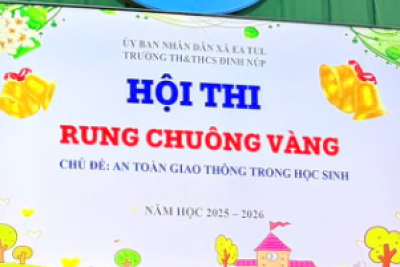🔔 RUNG CHUÔNG VÀNG – AN TOÀN GIAO THÔNG – HỌC SINH ĐINH NÚP TỰ TIN LÀM CHỦ LUẬT GIAO THÔNG! 🚲