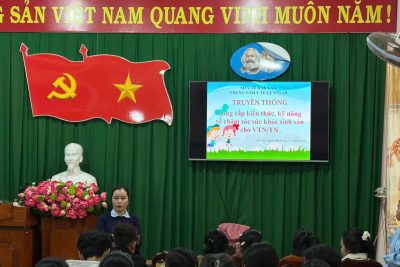 TRUYỀN THÔNG CUNG CẤP KIẾN THỨC, KỸ NĂNG VỀ CHĂM SÓC SỨC KHOẺ SINH SẢN CHO VTN/TN